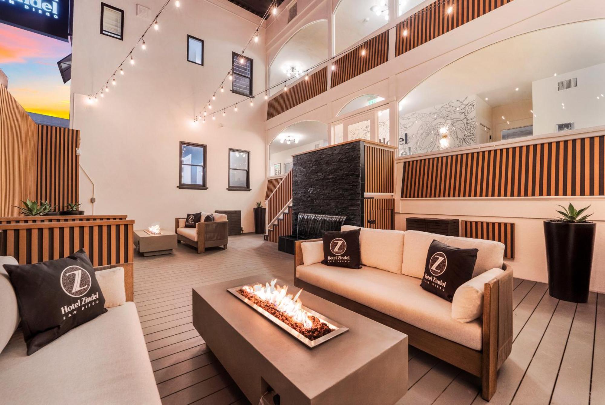 Hotel Zindel Сан-Диего Экстерьер фото